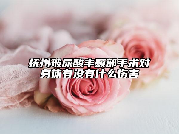 抚州玻尿酸丰颞部手术对身体有没有什么伤害